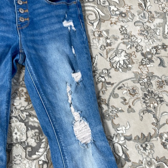 OLD NAVY Rockstar Light Blue Jeans SIZE 8 - Picture 4 of 6